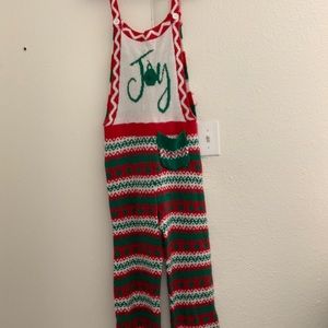 Charming Charlie Holiday Overalls